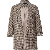 Pieces Pcbosella 3/4-arm Print Blazer | Beige | XS