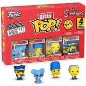 Funko POP! The Simpsons - Itchy Marge Simpsons Moe Szyslak Chief Wiggum Bitty Pop!