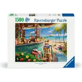 Ravensburger - Puzzle - Beach Bar Breezes 1500p (12000743)