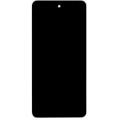 Motorola G04 LCD Display + Touch Unit + Front Cover Black (Service Pack)