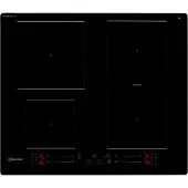 Bauknecht BS 3560B CPNE, Schwarz, Integriert, 59 cm, Zonen-Induktionskochfeld, 4 Zone(n), 4 Zone(n)