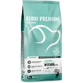 Euro Premium Puppy Medium Huhn & Reis Hundefutter | 12 kg