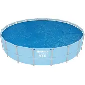 Bestway PE-Solarabdeckplane Ø 549 cm, blau, rund