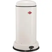 Wesco 134531-87 Baseboy 20 Abfalleimer in SAND MATT mit 20 Liter Abfallvolumen und Fußtritt / Treteimer / Mülleimer