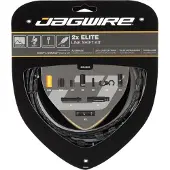 Jagwire 2x Elite Link Shift Kit Schaltzugset Schwarz Schwarz One Size