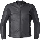 GMS GS-1 Schwarz Lederjacke Größe 98