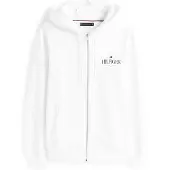 Tommy Hilfiger Sweatshirt Stacked MW0MW39375 Weiß Regular Fit
