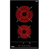 Teka TZC 32320 TTC, Schwarz, Integriert, 30 cm, Keramik, Glaskeramik, 2 Zone(n)