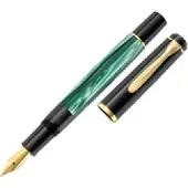Pelikan Classic M200 Fountain Pen Green-marbled Medium