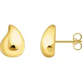 Thomas Sabo Tropfen-Ohrstecker mit organischer Form