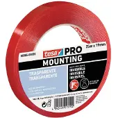 TESA 66965 Doppelseitiges Klebeband 25 Mx19 Mm