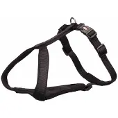 Trixie Premium Y-Geschirr - schwarz - 50-60 cm/15 mm