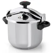Orbegozo HPL 6070, 6 l, Keramik, Gas, Halogen, Induktion, Versiegelte Platte, Edelstahl, Edelstahl, Ergonomisch, Isoliert, Bakelit