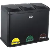 Wellhome 45l Recyclingbehälter 3 Einheiten