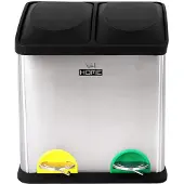 Wellhome 16l Recyclingbehälter 2 Einheiten