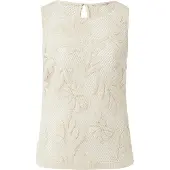 Comma Blouses Offwhite Größe: 40 | Blusen Outlet | Damen | Weiß