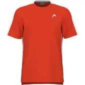 Head Tennisshirt Slice Herren Orange Alert-S