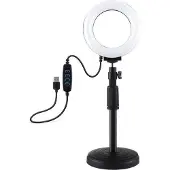 Puluz ring light LED ring light with an adjustable base Puluz Puluz