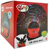 Speelgoedland Bing LED Glitter Dome Nachtlicht mit bunten Lichteffekten