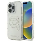 Karl Lagerfeld KLHCP16XHKHDCELT iPhone 16 Pro Max 6.9 transparent hardcase IML Rhinestones Karl Hea