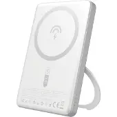 Dudao K28S 20W Pd 5000Mah Powerbank Mit Magsafe Und Ständer - Silber