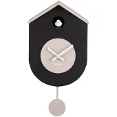 Karlsson - Wanduhr Grato Cuckoo - Warmes Grau - 9.2x17.5x33.2cm