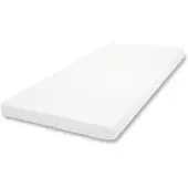 Mendler 10cm Kaltschaum-Matratzentopper HWC-E63, Topper Matratzenauflage Matratzenschoner 90x200cm
