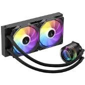 Antec Vortex Lum 240 ARGB Waterkoeling Zwart AMD-Intel
