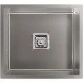 CATA CB 45-40 R10, Unterbauspüle, Rechteckig, Edelstahl, Edelstahl, 1 Becken, Rechteckig