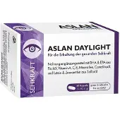 Aslan Augenvitamine-Komplex mit Lutein, Zeaxanthin, DHA & Zink für normale Sehkraft – Daylight 60 St Kapseln
