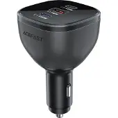 Acefast B14 165W 3-Port (USB-C*2/ USB-A) Autolader - Schwarz