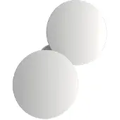 Lodes Puzzle Double Round LED-Wand- und Deckenleuchte-Weiß matt-mit LED (3000K)