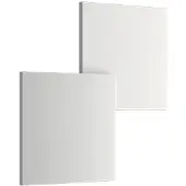 Lodes Puzzle Double Square LED-Decken-und Wandleuchte - Weiß, mit LED (3000K)