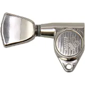 KLUSON MT33N Roundbacks 3L3R 90 Grad Nickel - Gurt Zupfinstrument