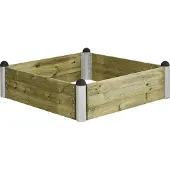 Plus Hochbeet Pipe 16 140 x 140 x 36 cm