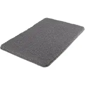 Kleine wolke Badteppich Super Soft anthrazit, 70 x 120 cm GLO782113090