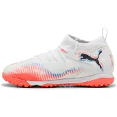 Puma FUTURE 8 MATCH TT + Mid Jr - weiss, Größe:4