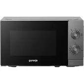 Gorenje MO20A4BH Mikrowelle, Arbeitsplatte, Solo-Mikrowelle, 20 l, 800 W, Eingebautes Display, Tasten