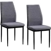 HTI Stuhl Madison Webstoff 2er-Set