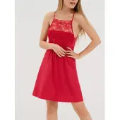 Lisca Slipdress Sympathy | Grösse: XL | Farbe: Rot