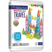 Magna-Tiles MicroMAGS Travel Deluxe, Bausatz, 3 Jahr(e), Kunststoff, 110 Stück(e)