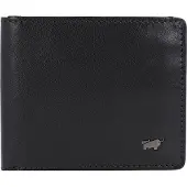 Braun Büffel Portemonnaie COUNTRY RFID Geldbörse 4+3 Kartenfächer schwarz Herren - Leder