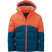 TROLLKIDS Kinder Gryllefjord Isolationsjacke deep orange/madeira blue/deep orange 110