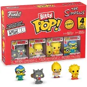 Funko POP! Bitty Pop! - The Simpsons - Scratchy / Grampa Simpson / Lisa Simpson / Random Chase