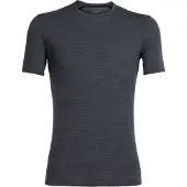 Icebreaker T-Shirt Anatomica SS Crewe Herren Jet Heather-XL