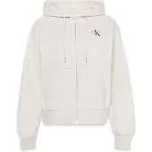Calvin Klein Jeans Sweatjacke "MNLG FRNCH TRRY FZ B" Mit Rundhalsausschnitt