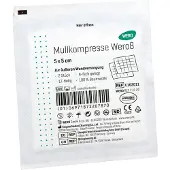 WERO Mullkompresse Wero8, 5 x cm, steril, 25 2 Stk 50 St