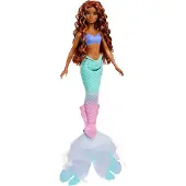 Mattel Disney Princess „Arielle, die Meerjungfrau“-Puppe mit glitzernder Flosse, inspiriert von „Arielle, die Meerjungfrau“ (Live-Action-Film), Modepuppe, Weiblich, 3 Jahr(e), Junge/Mädchen, 323,8 mm, 180 g