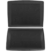 Fritel 142365, Waffelplatte, , CW 2425 - CW2428 - CW 2435 - CW 2438 - CW 2445 - CW 2448 - CW 2458 - CW 2468, Aluminium, Schwarz