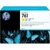 HP 761 Gelb DesignJet Druckerpatrone, 400 ml, DesignJet T7100 Drucker; DesignJet T7200 Produktionsdrucker, Thermal Inkjet, Gelb, CM992A, Singapur, 174 mm